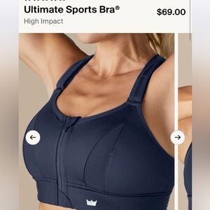 SHEFIT Navy Ultimate Sports Bra Size: 5Luxe